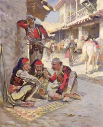 Dice Game, 1892